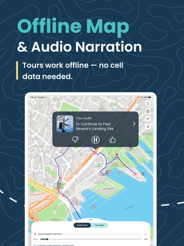 Boston & Salem Walking Tours iPad screenshot
