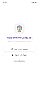 Camcast – Screen Sharing screenshot