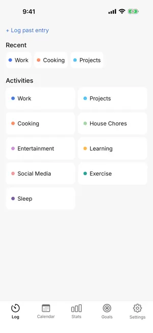 Time Journal: Time Tracker screenshot 2