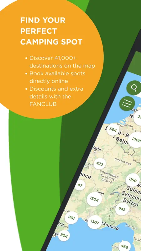 camping.info – CAMPING EUROPE screenshot 1 of 8