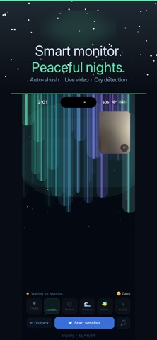 Shushy - Baby Monitor iPhone screenshot