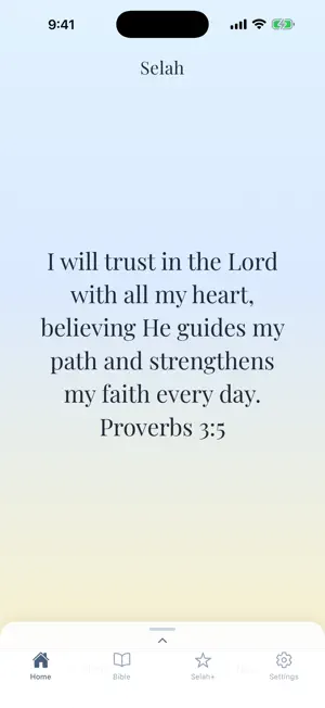Selah: Christian Mindfulness screenshot 2