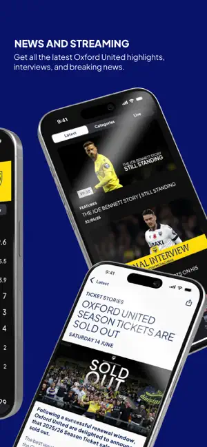 Oxford United Official App screenshot 4