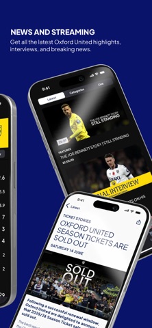 Oxford United Official App screenshot