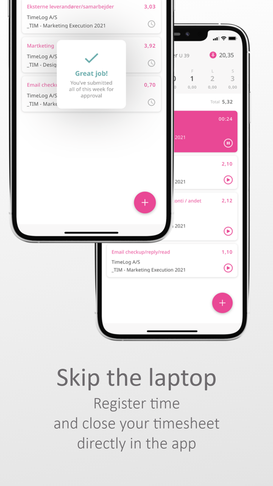#3. TimeLog Mobile (iOS) 由: TimeLog A/S