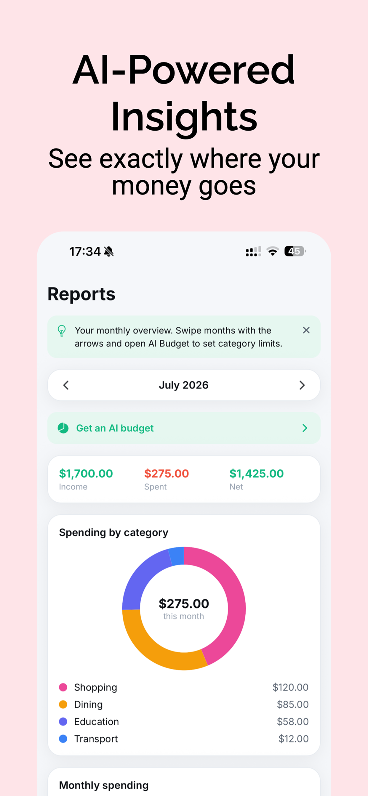 Budget Flow: Expense Tracker screenshot 3