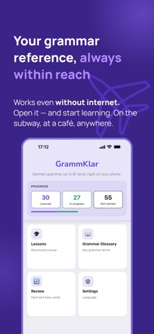 GrammKlar: German Grammar Screenshot 2 of 5