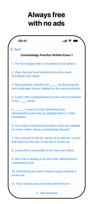 Quizzer: Multiple Choice Screenshot 4 of 5