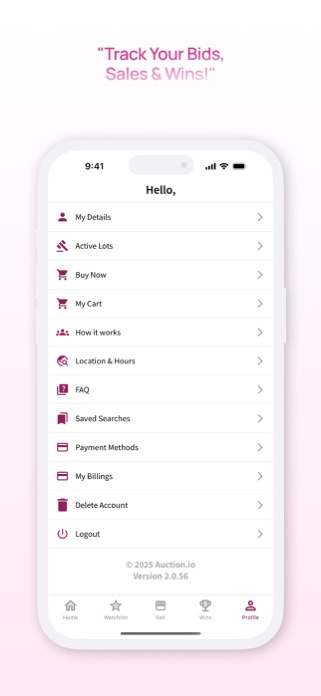 Auction.io Screenshot 5 of 5