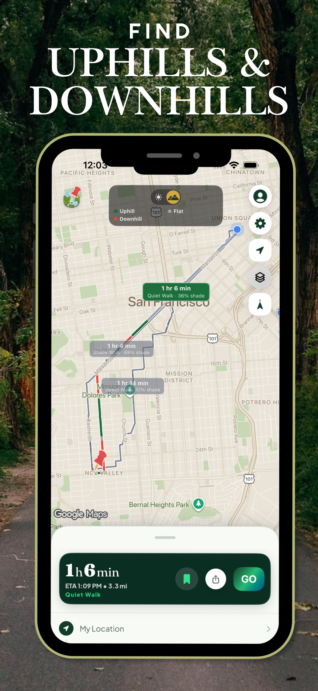 BrightMaps screenshot 2