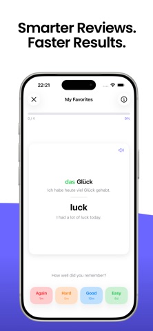 German Vocabulary: Quick Deck screenshot
