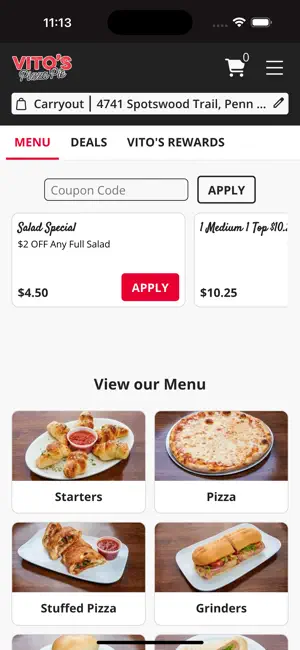 Vito's Pizza Pie screenshot 2