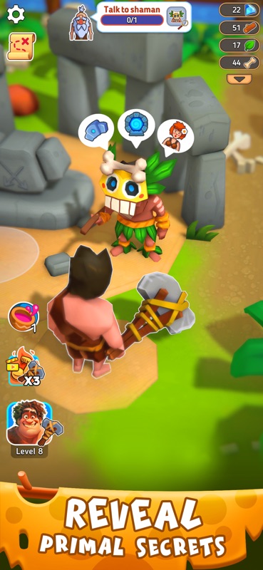 Stone Age Survival-Tribal Game screenshot 3