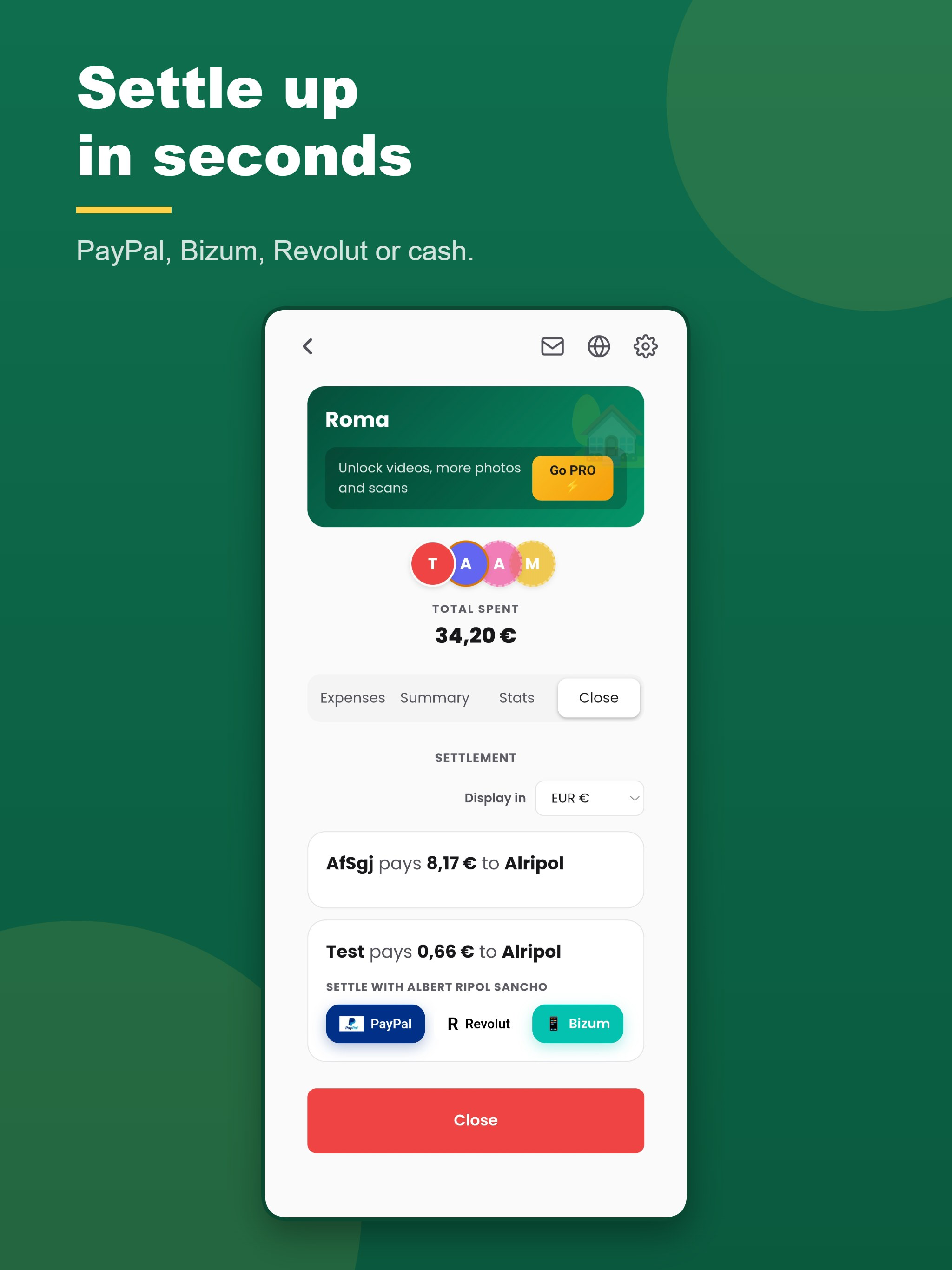 TripCount: Split Expenses screenshot 16