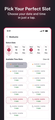 Bookysta – Book Sports & Play iPhone screenshot 3