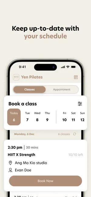 Yen Pilates screenshot 1
