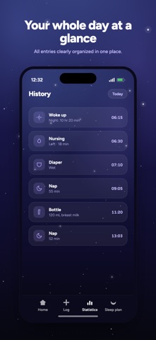 Moonsleep – Baby Sleep Tracker Screenshot 8 of 9