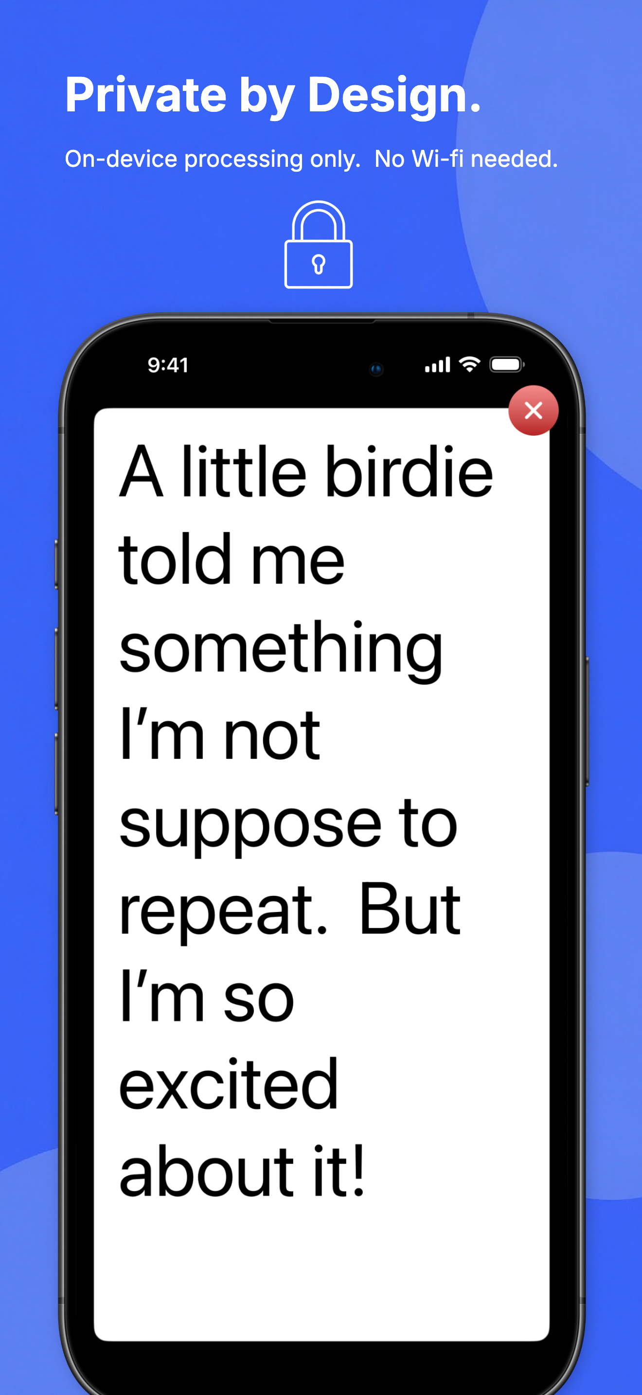 ChatPad AI: Live Transcribe