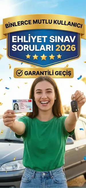 Ehliyet Sinav Soruları 2026 screenshot 1