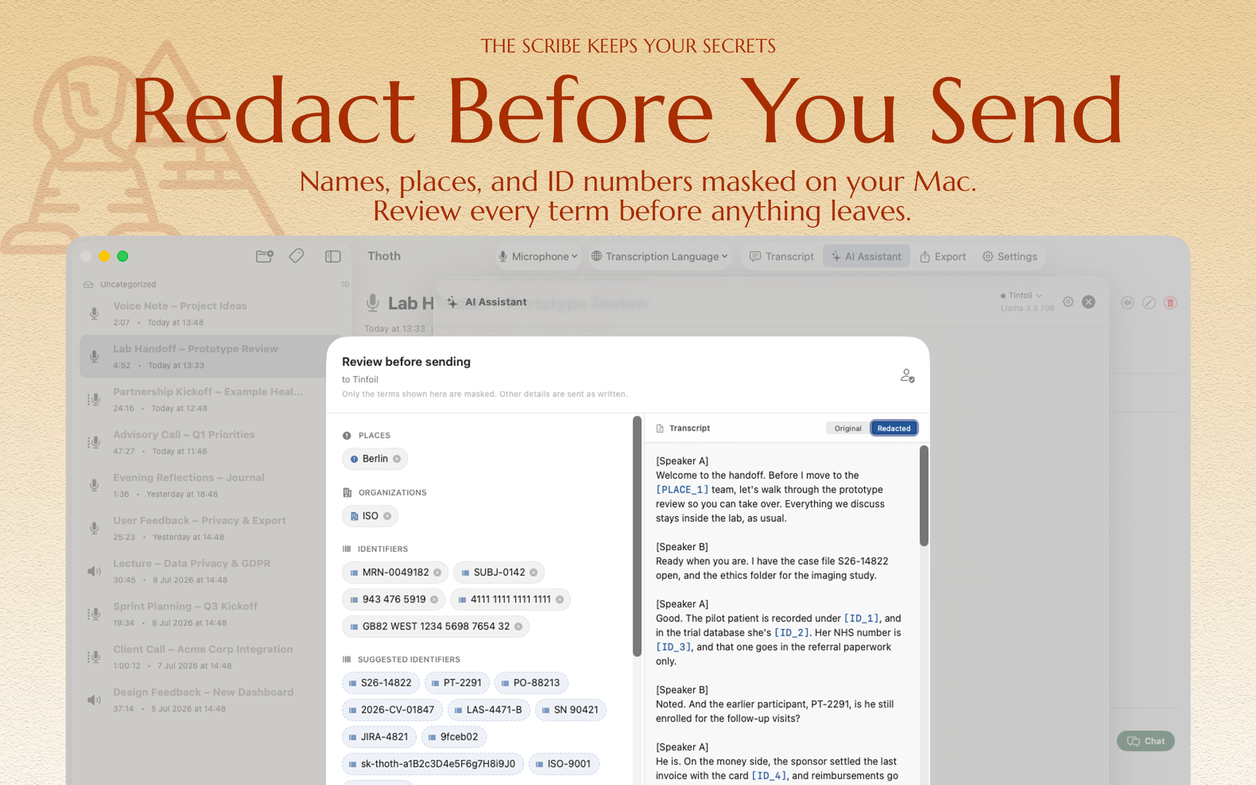 Thoth - Your Private AI Scribe screenshot 29