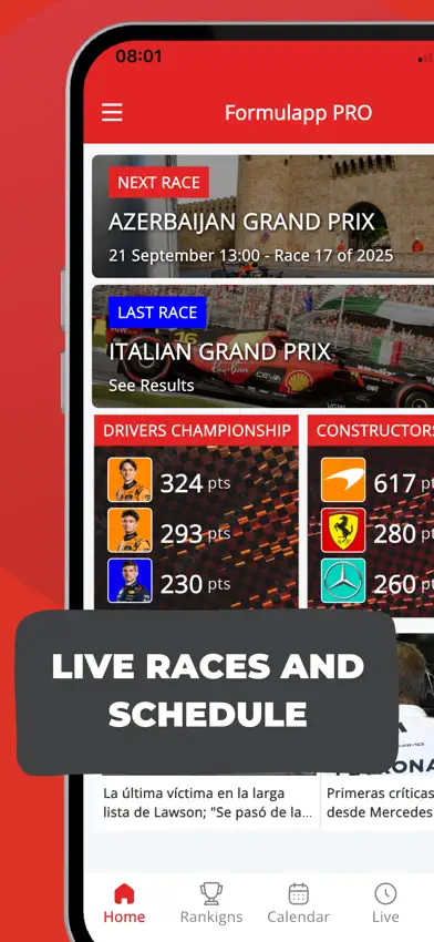 Formulapp PRO screenshot 1