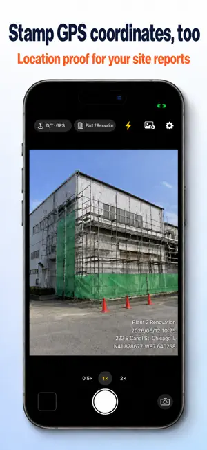 Timestamp Camera: Site Photos screenshot 3