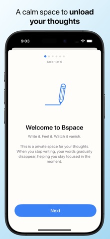 Bspace screenshot