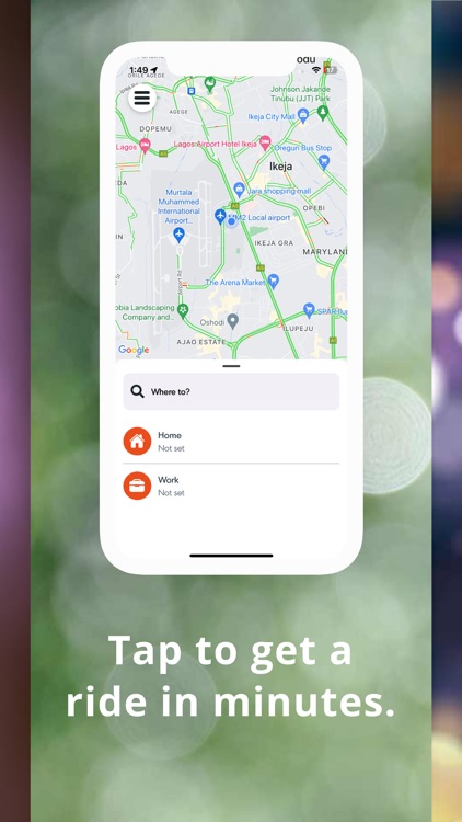 Ride: Request a ride