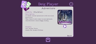 Deig Player screenshot