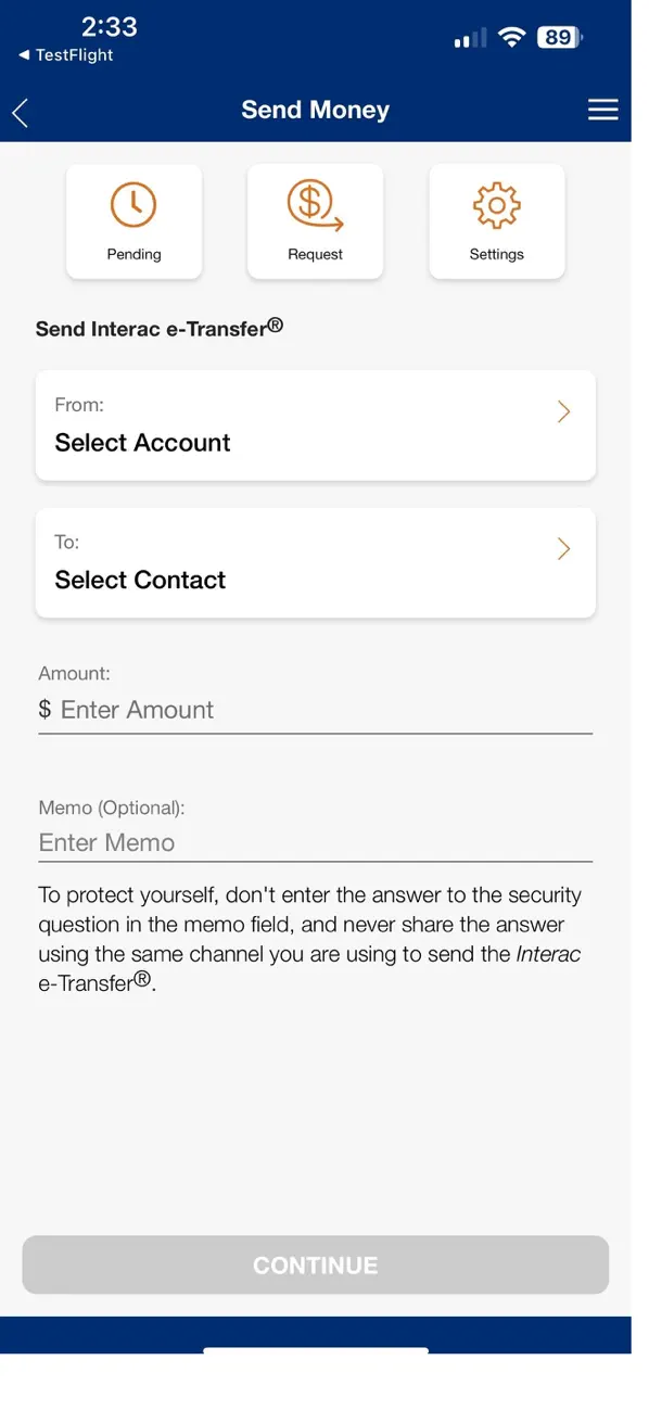 Screenshot #2 pour FirstOntario Mobile Banking