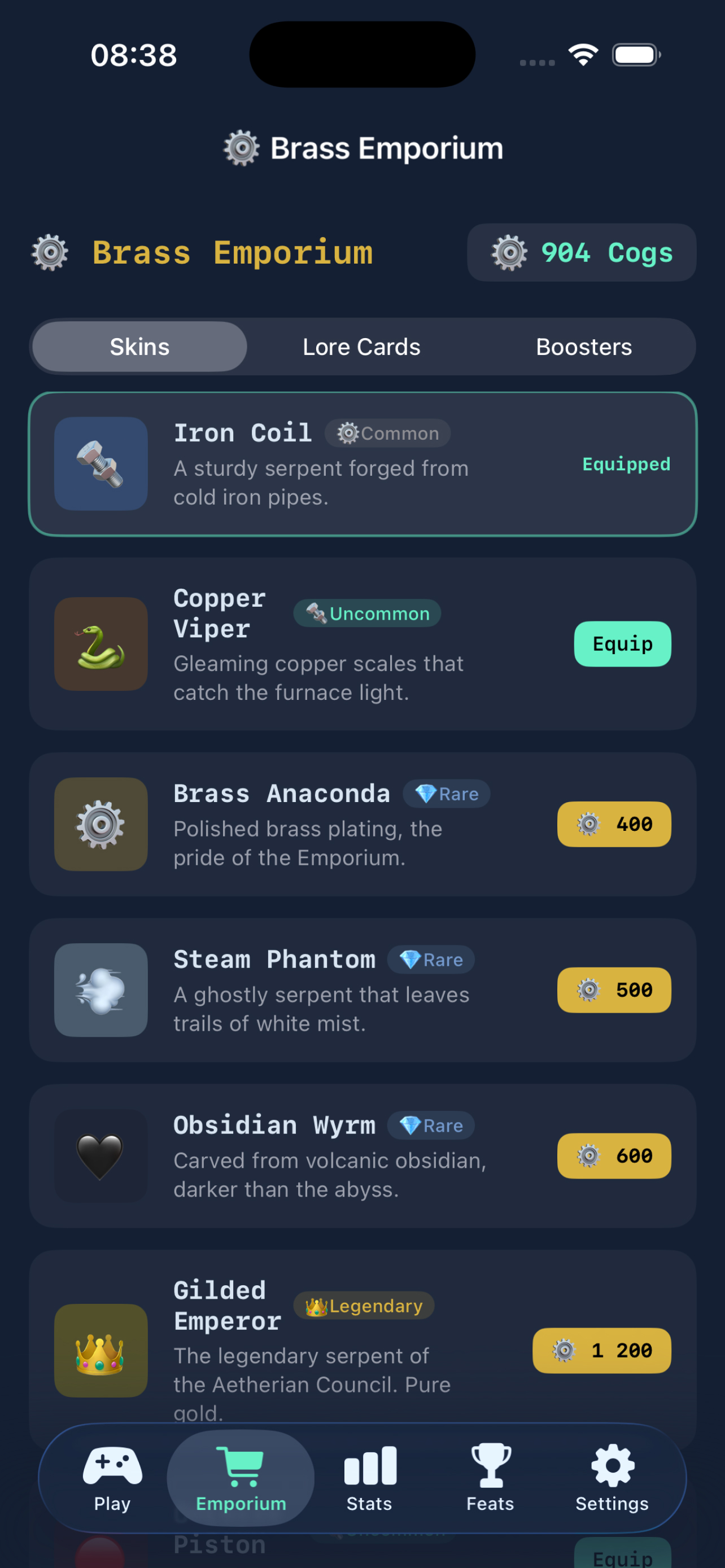 Steam Serpents screenshot 3