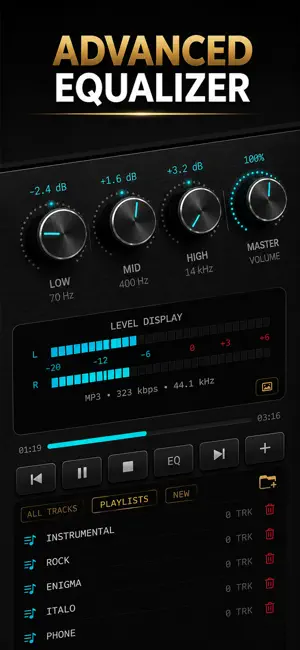 Cloud & Offline Music player screenshot 3