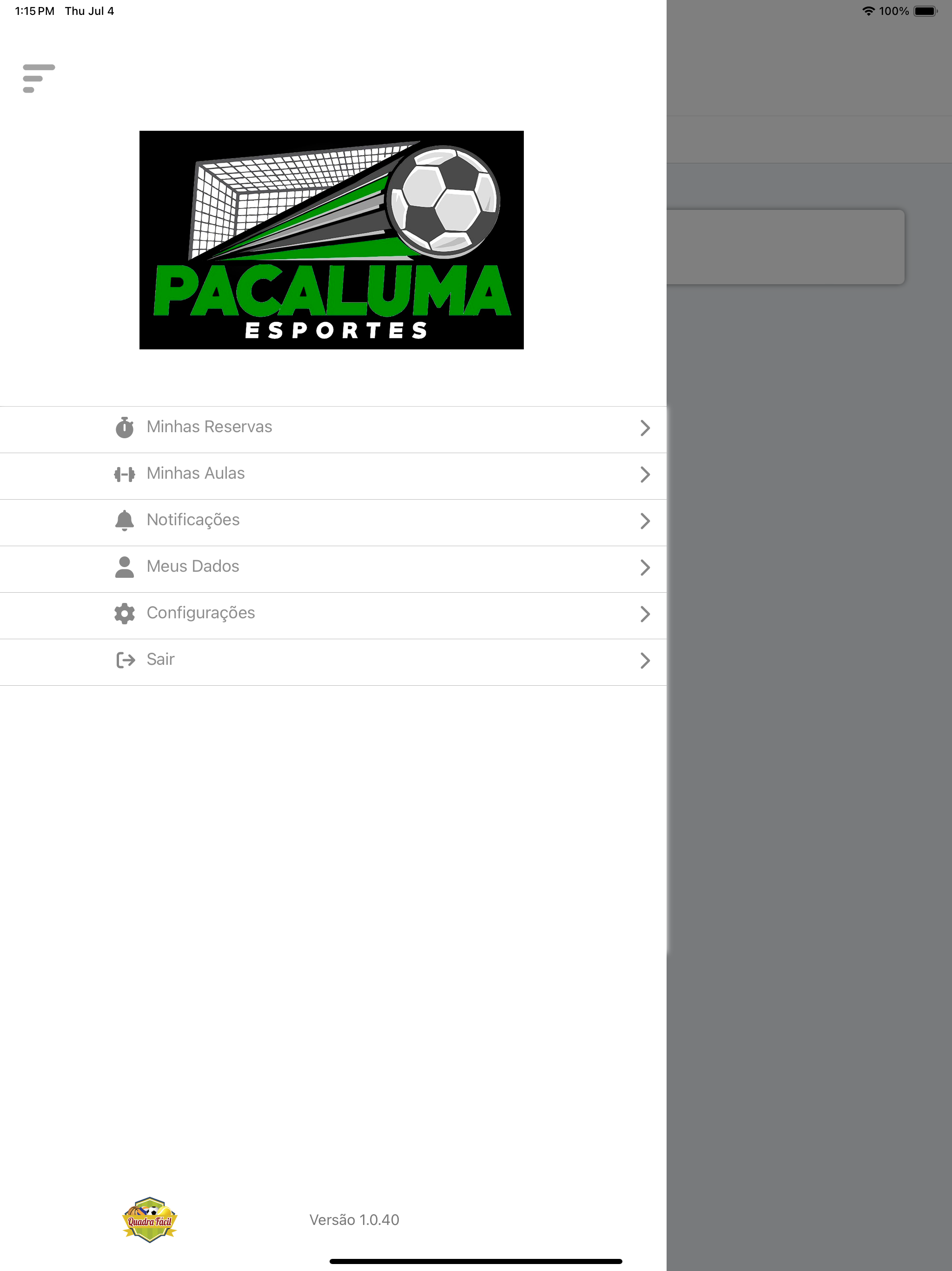 Pacaluma Esportes screenshot 8