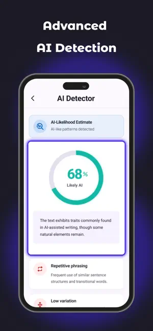 Humanize AI: Paraphraser screenshot 2