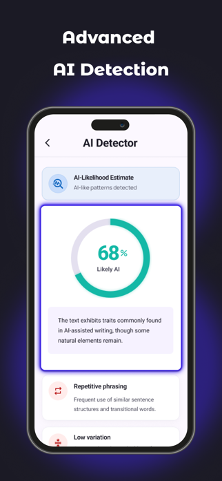 Humanize AI: Paraphraser Screenshot 2 of 6