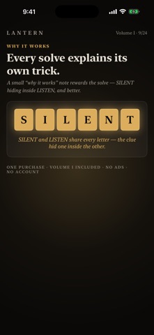 Lantern: Wordplay Puzzles screenshot 4