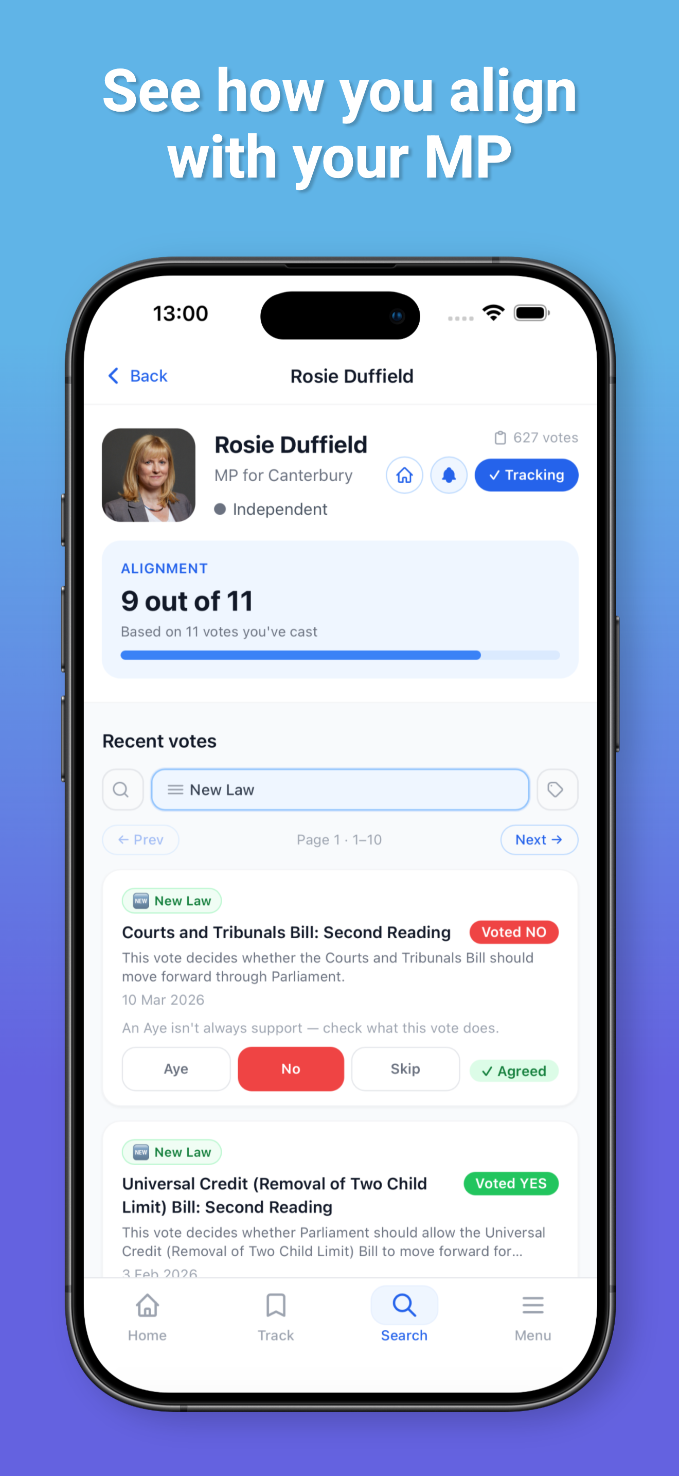 YouVote: UK Parliament screenshot 3