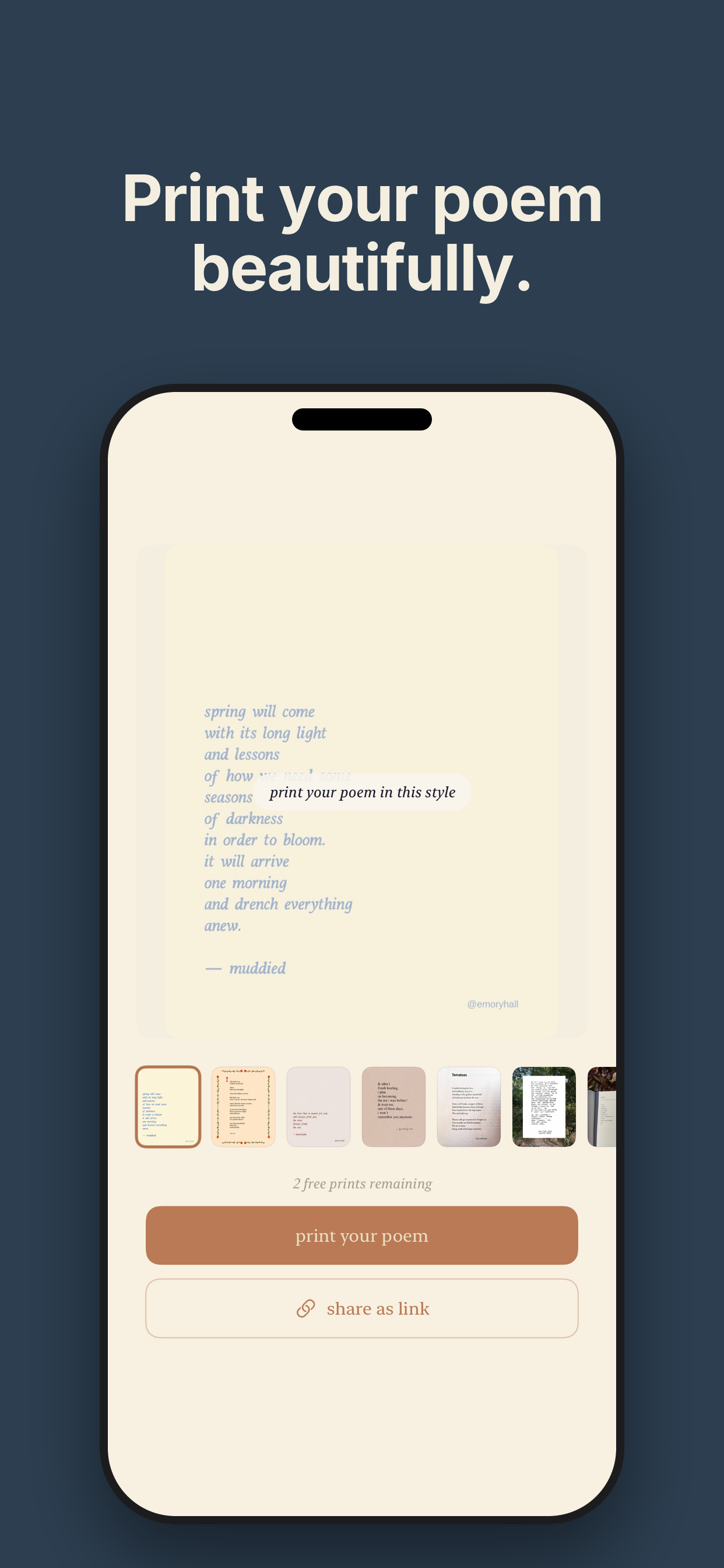 Poema - Share your Poems screenshot 4