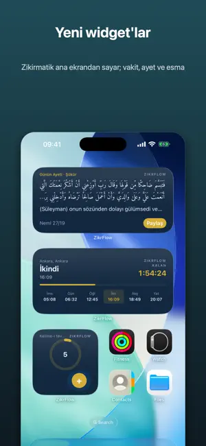 ZikrFlow: Prayer Times & Qibla screenshot 1