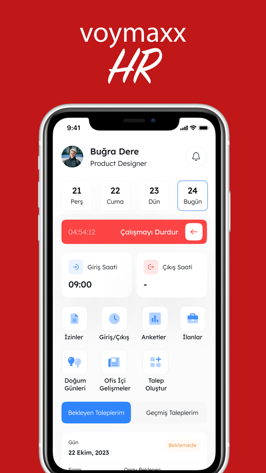 #3. Voymaxx HR (iOS) 由: SENKRON BILGISAYAR OTOM LTD.