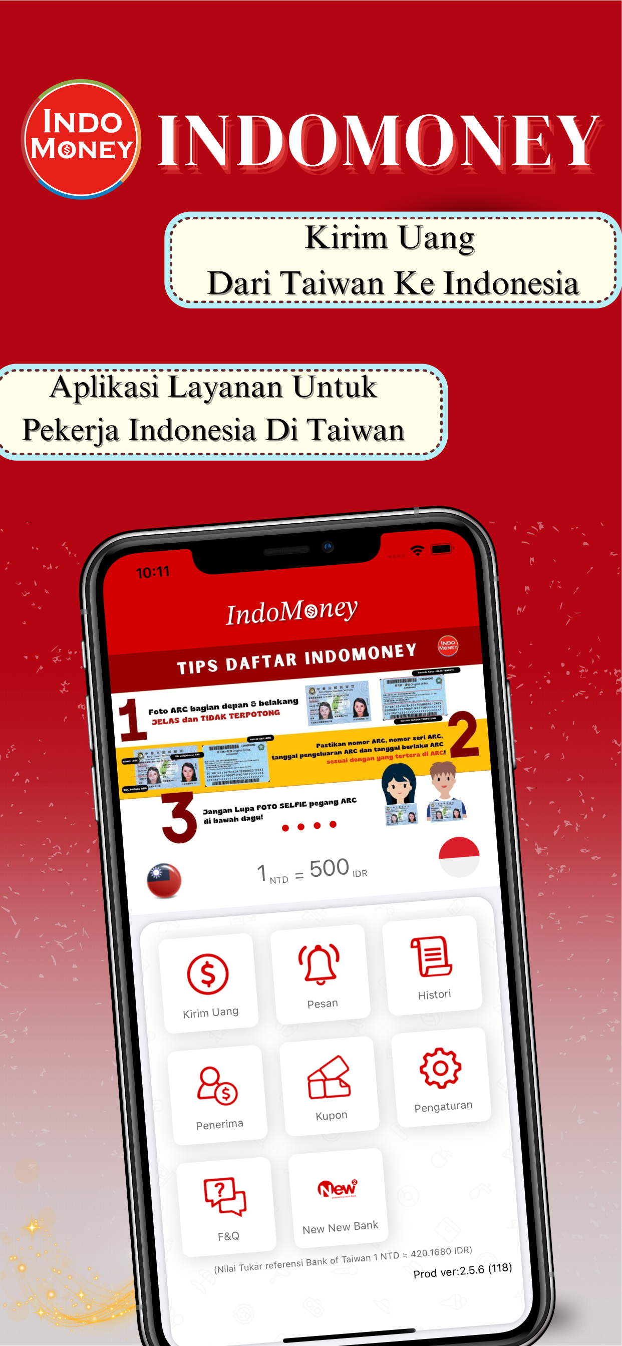 IndoMoney: TW Transfer ke ID