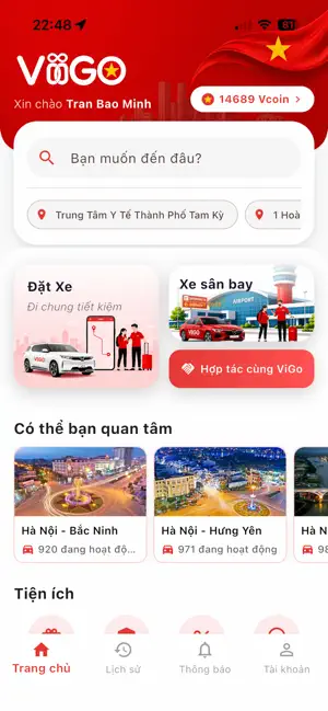 Vigo - Đi chung tiết kiệm iPhone screenshot 1