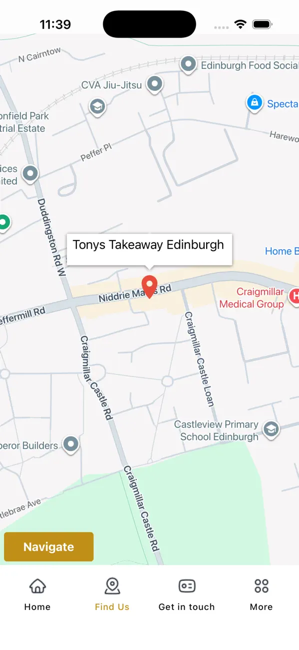 Screenshot #2 pour Tonys Takeaway Edinburgh