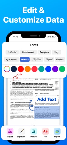Image to Word Converter & Edit iPhone screenshot