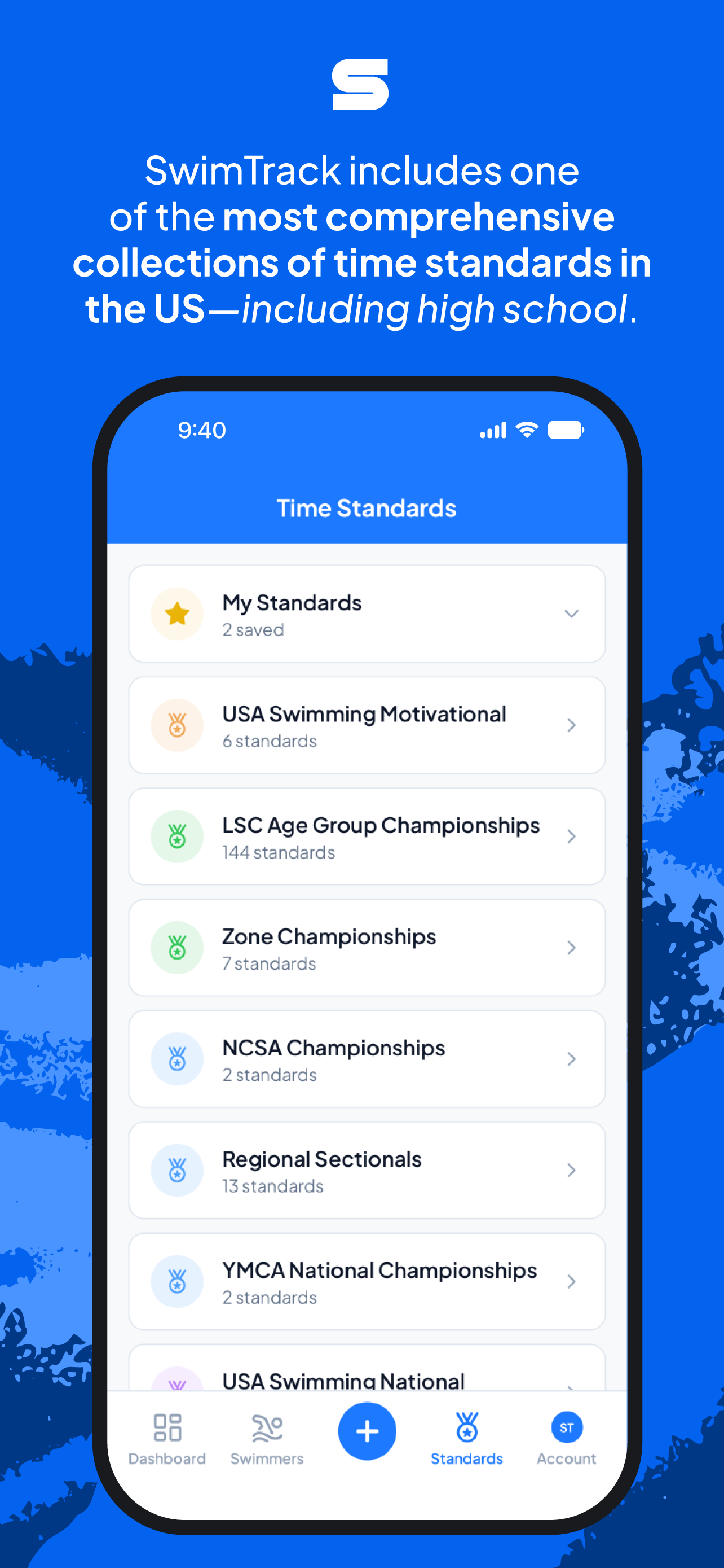 SwimTrackApp screenshot 7