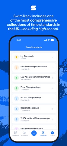 SwimTrackApp Screenshot 6 of 7