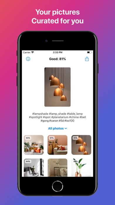 Screenshot #3 pour PickPic Photos, Tags Parfaites