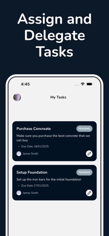 BuildOVE: Construction Manager iPhone screenshot