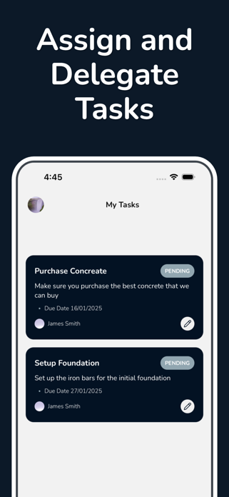 BuildOVE: Construction Manager Screenshot 2 of 4