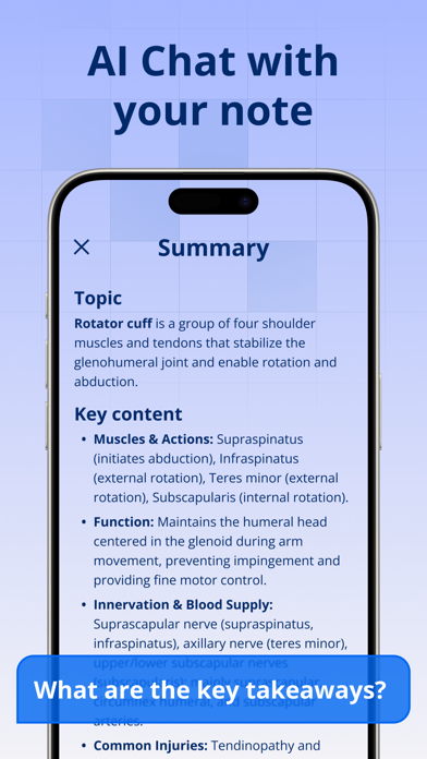 Robonote - AI Note Taker iPhone screenshot 4 - Education app
